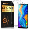 Vauki 3 Pezzi Vetro Temperato per Huawei P30 Lite 6,15" Pellicola Prottetiva Ant
