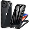 CENHUFO Privacy Cover iPhone 14 Plus, con Protezione Schermo Vetro Temperato Ant
