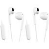JVC HA-F17M-W-U Cuffie auricolari In-ear, a prova di sudore (IPX2), Microfono e