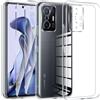 Kokio Cover per Xiaomi 11T/11T Pro 5G con 2 Pezzi Pellicola Vetro Temperato, Tra