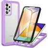ZhuoFan Cover per Samsung Galalxy A52s 5G / A52 5G/4G,Custodia Rugged Trasparent