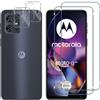 Lutree per Motorola Moto G54 5G Vetro Temperato, 2+2 Pezzi Pellicola Protettiva+