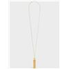 Celine Fringe Long Necklace in Brass with Gold Finish 460OM6BRA 35OR [U]