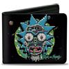 Rick and Morty Bi-Fold Wallet Rick and Morty 8-Bit Faces