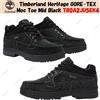 Timberland Heritage GORE-TEX Moc Toe Mid Black TB0A2JU5EK4 taglia uomo