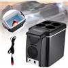Frigorifero Portatile Da 6 Litri, Mini Congelatore Per Escursionismo, 12V,