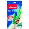 Vileda 146201 Dermo Plus Guanti Casalinghi in Nitrile, Misura L, Ver Ahvb