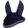 HKM Rosegold Glamour Style Cuffietta Blu Scuro/Oro Rosa Pony