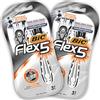 BIC RAZORS BIC Flex 5 Rasoi Usa e Getta da Uomo, Confezione da 2 Pacchi da 3 Pezzi, 5 Lame Mobili, Testina Snodabile, Rasatura Ultra Precisa