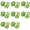 No per Contenitori per Batterie AA / AAA - 32 Pezzi Verde D1I44949