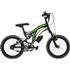 Cicli Puzone BICI BIMBO MISURA 16 MOUNTAIN BIKE BAMBINO MTB 1V COLORADO FULL SUSPENSION CL16