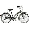 Cicli Puzone BICI ALLUMINIO DA DONNA MISURA 26 CITY BIKE BICICLETTA BEACH CRUISER STILE AMERI