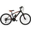 Cicli Puzone BICI MISURA 24 BIMBO MOUNTAIN BIKE BAMBINO KUSTER CAMBIO 18V MTB KR24 IN ALLUMIN