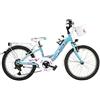 Cicli Puzone BICI BIMBA DA PASSEGGIO MISURA 20 TELAIO VENERE BAMBINA MODELLO BABY BUNNY BB20C