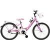 Cicli Puzone BICI BIMBA DA PASSEGGIO MISURA 20 TELAIO VENERE BAMBINA MODELLO BABY BUNNY BB20S