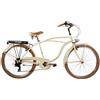 Cicli Puzone BICI DA UOMO MISURA 26 CITY BIKE BICICLETTA CRUISER STILE AMERICANO CON CAMBIO 6