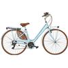 Cicli Puzone BICI DONNA TELAIO ALLUMINIO LINEA VINTAGE MISURA 28 BICICLETTA CAMBIO 21V CITY B