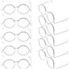 20 Pcs Metal Doll Glasses Mini Frame Bicchieri Occhiali Per Bambole Forniture