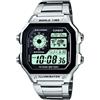 c asio Orologio C asio World Time AE-1200WHD-1AV Digitale Chrono Alarm Unisex Nuovo