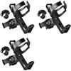 No 3X Portabottiglie Regolabile con Fibbia Regolabile Mountain Bike Portabicch4934