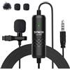 SYNCO Lavalier Microfono Omnidirezionale Clip On Microphone con