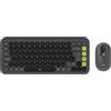 Logitech POP Icon Combo tastiera Mouse incluso Universale Bluetooth QWERTZ Tedes