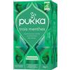 Pukka Tisane Three Mint Tisana ai Tre Tipi di Menta 100% Biologico Senza Caffeina