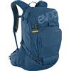 Evoc LINE PRO 30 Touring Backpack (protezione LITESHIELD PLUS, abbraccio del corpo, supporto per sci, supporto per snowboard, tasca per bottiglia d'acqua, tasca per valanghe), blu denim