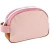 BÉABA, Borsa da toilette per bambini e ragazzi, impermeabile, grande capacità 2,5L, ampia apertura con cerniera, etichetta con nome, effetto gomma, Faro, Dusty Rose