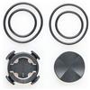 Per Bryton R320/R420/750 Accessori Base Cronometro Nero Nylon Silicone