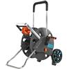 GARDENA CleverRoll L Easy: Carrello avvolgitubo, capacità fino 100 m, comoda con