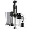 BLACK+DECKER BLACK & DECKER BXHBA1500E Frullatore ad Immersione, 1500 W, Inox/Plastica , Nero