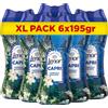 Lenor Profumatore Bucato Lavatrice, Perle Profumate, Capri, Maxi Formato 6 x 195