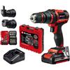 Einhell Trapano Avvitatore multifunzione TE-CD 18/45 3X-Li +22 (mandrino amovibile, atta