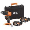 AEG Trapano Avvitatore a Percussione 18V BSB 18G4-202C | 60Nm | 2 Batterie 2Ah |