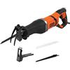 BLACK+DECKER SEGA A GATTUCCIO A FILO 750W VelocitÃ variabile 0-2800 corse/min;