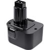 Tecmana 12V 4,8Ah Batteria per DeWalt DC9071 DE9071 DW9072 DE9074 DE9501 DW9071