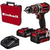 Einhell Te-Cd 18/50 Li-I Bl Trapano Avvitatore A Percussione A Batteria Powe X-C