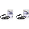 No 2X WS2811 WS2812B LED Controller Bluetooth Musica 28 per 6072