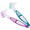 2 Pcs Teeth Care Tool Pulizia Protesi Dentali Dentiere Spazzola Per