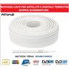 Amiko Matassa Cavo Filo Coassiale 75 ohm Antenna Tv Satellitare e Digitale Terrestre!
