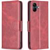 Not applicable Per Samsung Galaxy A05 Custodia in pelle di agnello con texture in puro colore F