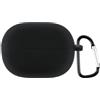 Not applicable Custodia protettiva in silicone nera con gancio per Xiaomi Redmi Buds 3 Lite