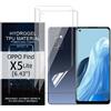 Glcrrpu Pellicola Protettiva per OPPO Find X5 Lite6.43",2 Pezzi Pellicola Pro...