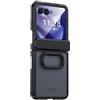 Not applicable Custodia nera semitrasparente satinata Motorola Razr 70+ 60 Pro 50 Ultra con