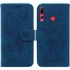 Not applicable Custodia Pelle Rilievo Farfalla Blu per Huawei P Smart+ 2019 9S