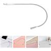 Lampada da tastiera a LED alimentata tramite USB, flessibile in metallo, a