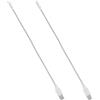 2 Pcs Lampada Collo D'oca Regolabile Luce Led Usb Portatile Notturna