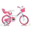 Dino Bikes BICI DA BAMBINA MISURA 14" ART. 144R-UN BICICLETTA DINO BIKES DA BIMBA UNICORN