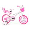 Dino Bikes BICI DA BAMBINA MISURA 14" ART. 614G-HK BICICLETTA DINO BIKES BIMBA HELLO KITTY